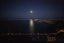 Le pont du Golden Gate en baie de San Francisco. © Philip Plisson / Plisson La Trinité / AA11178 - Nos reportages photos - Nuit