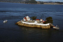 East Brother Island in the San Francisco bay. © Philip Plisson / Plisson La Trinité / AA11214 - Photo Galleries - East Brother Island