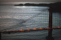The Golden Gate. © Philip Plisson / Plisson La Trinité / AA11276 - Photo Galleries - Bridge