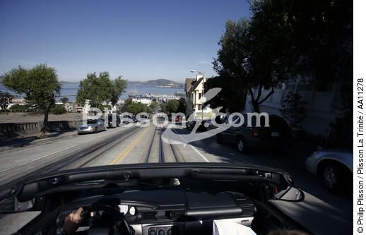 The streets of San Francisco. - © Philip Plisson / Plisson La Trinité / AA11278 - Photo Galleries - United States [The]