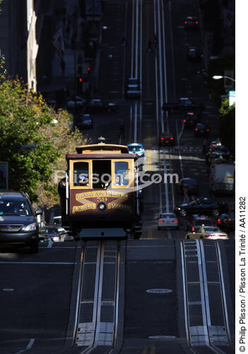 The streets of San Francisco. - © Philip Plisson / Plisson La Trinité / AA11282 - Photo Galleries - Car