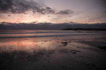 Sunset on a Carmel beach. © Philip Plisson / Plisson La Trinité / AA11306 - Photo Galleries - United States [The]