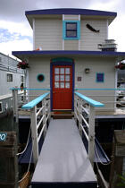 Maison à Sausalito. © Philip Plisson / Plisson La Trinité / AA11309 - Nos reportages photos - Ville [Californie]