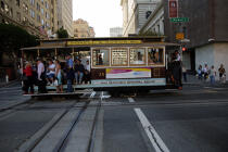 Tramway à San Francisco. © Philip Plisson / Plisson La Trinité / AA11317 - Nos reportages photos - Transport routier