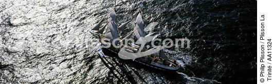 The Belem. - © Philip Plisson / Plisson La Trinité / AA11324 - Photo Galleries - Three-masted ship
