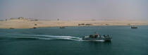 On Suez Canal. © Philip Plisson / Plisson La Trinité / AA11333 - Photo Galleries - Egypt