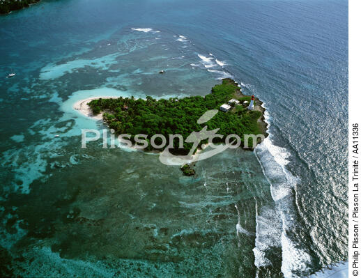 L'île du Gosier à la Guadeloupe.. - © Philip Plisson / Plisson La Trinité / AA11336 - Nos reportages photos - Guadeloupe [la]
