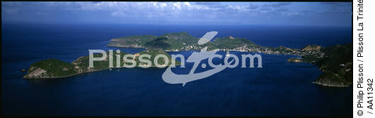 Les Saintes. - © Philip Plisson / Plisson La Trinité / AA11342 - Nos reportages photos - Guadeloupe [la]