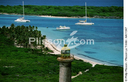 Mooring in Guadeloupe. - © Philip Plisson / Plisson La Trinité / AA11347 - Photo Galleries - Pleasure/cruising multihull