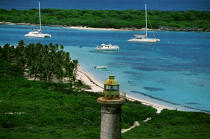 Mooring in Guadeloupe. © Philip Plisson / Plisson La Trinité / AA11347 - Photo Galleries - Cruising catamaran