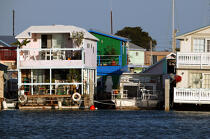 Maisons des Iles Keys en Floride. © Philip Plisson / Plisson La Trinité / AA11410 - Nos reportages photos - Etats-Unis