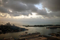 Miami. © Philip Plisson / Plisson La Trinité / AA11418 - Photo Galleries - Sky-scraper