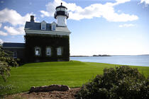 Lighthouse in Connecticut. © Philip Plisson / Plisson La Trinité / AA11450 - Photo Galleries - Plant
