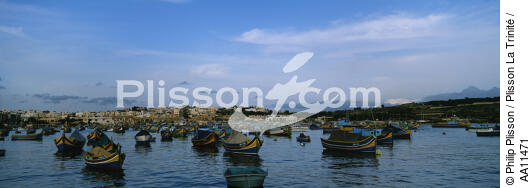 Malta. - © Philip Plisson / Plisson La Trinité / AA11471 - Photo Galleries - Fishing boat