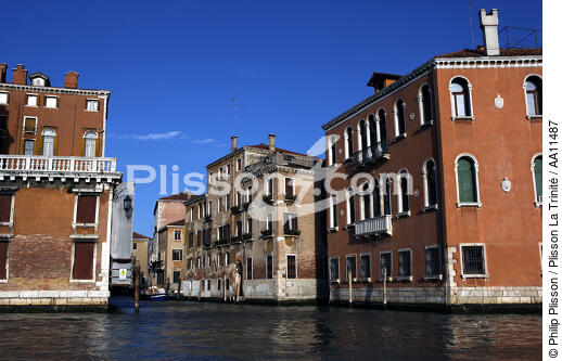 Venice. - © Philip Plisson / Plisson La Trinité / AA11487 - Photo Galleries - Town [It]