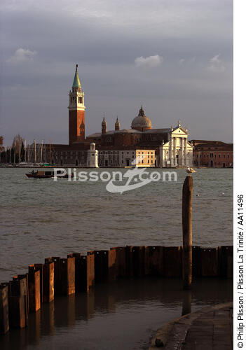 L'Eglise San Giorgio Maggiore de Venise. - © Philip Plisson / Plisson La Trinité / AA11496 - Nos reportages photos - Italie