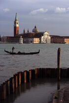 The San Giorgio Maggiore church of Venice. © Philip Plisson / Plisson La Trinité / AA11498 - Photo Galleries - Venice