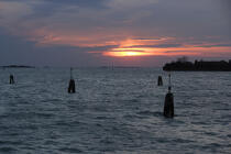 Sunset on Venice. © Philip Plisson / Plisson La Trinité / AA11504 - Photo Galleries - Calm sea