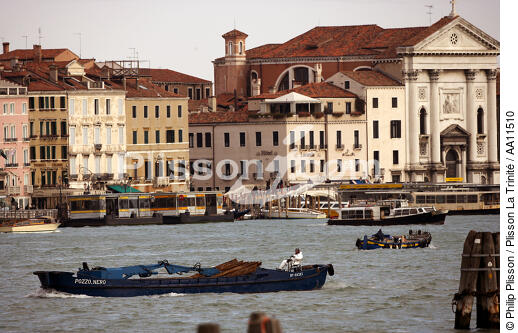 Venice. - © Philip Plisson / Plisson La Trinité / AA11510 - Photo Galleries - Town [It]