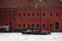 Hearse in Venice. © Philip Plisson / Plisson La Trinité / AA11515 - Photo Galleries - Town [It]