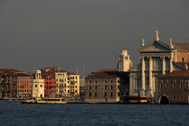 L'Eglise San Giorgio Maggiore de Venise. © Philip Plisson / Plisson La Trinité / AA11519 - Nos reportages photos - Venise sous tous les angles