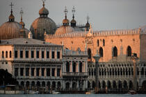 Le Palais des Doges et la Basilique San Marco de Venise. © Philip Plisson / Plisson La Trinité / AA11526 - Nos reportages photos - Monument religieux