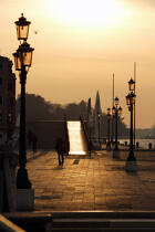 Coucher de soleil sur Venise. © Philip Plisson / Plisson La Trinité / AA11531 - Nos reportages photos - Venise