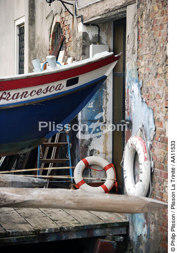 Venice. - © Philip Plisson / Plisson La Trinité / AA11533 - Photo Galleries - Door