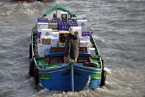 Carriage of goods in Venice. © Philip Plisson / Plisson La Trinité / AA11536 - Photo Galleries - Town [It]