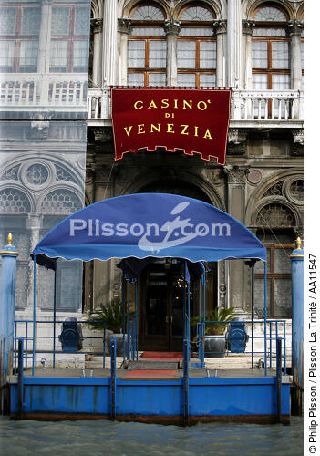 The casino of Venice. - © Philip Plisson / Plisson La Trinité / AA11547 - Photo Galleries - Venice like never seen before