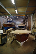 Atelier à Venise. © Philip Plisson / Plisson La Trinité / AA11562 - Nos reportages photos - Construction navale