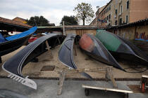 Shipbuilding in Venice. © Philip Plisson / Plisson La Trinité / AA11565 - Photo Galleries - Town [It]