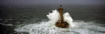Le phare du Four. © Philip Plisson / Plisson La Trinité / AA11591 - Nos reportages photos - Phare [29]
