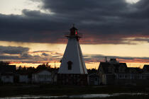 Coucher de soleil sur Shediac. © Philip Plisson / Plisson La Trinité / AA11606 - Nos reportages photos - Nouveau Brunswick