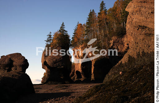 Baie de Fundy. - © Philip Plisson / Plisson La Trinité / AA11611 - Nos reportages photos - Ciel