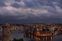 Sight of the ramparts of Valletta. © Philip Plisson / Plisson La Trinité / AA11680 - Photo Galleries - Malta