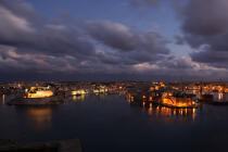 Vue des remparts de La Valette. © Philip Plisson / Plisson La Trinité / AA11682 - Nos reportages photos - Les couleurs de Malte