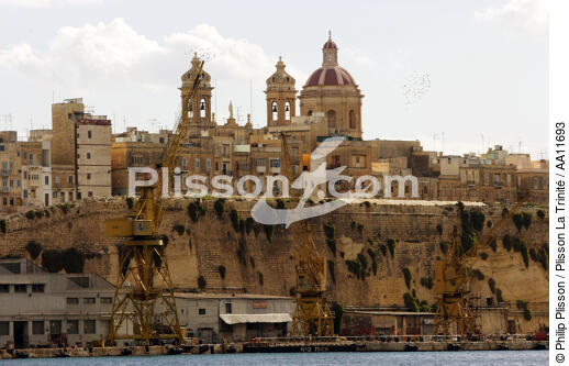 Malte. - © Philip Plisson / Plisson La Trinité / AA11693 - Nos reportages photos - Ville