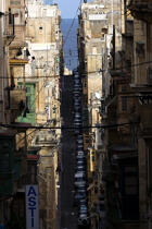 Rue de Malte. © Philip Plisson / Pêcheur d’Images / AA11705 - Nos reportages photos - Les couleurs de Malte