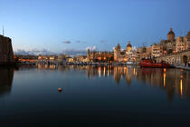 Fin de journée sur Malte. © Philip Plisson / Pêcheur d’Images / AA11708 - Nos reportages photos - Les couleurs de Malte