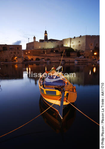 Fin de journée sur Malte. - © Philip Plisson / Plisson La Trinité / AA11710 - Nos reportages photos - Ville