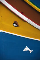 Hull of boat in Malta. © Philip Plisson / Plisson La Trinité / AA11715 - Photo Galleries - Stem