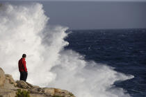 Wild coast of Malta. © Philip Plisson / Plisson La Trinité / AA11718 - Photo Galleries - Rock