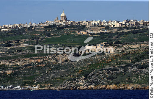 Gozo island. - © Philip Plisson / Plisson La Trinité / AA11722 - Photo Galleries - Town