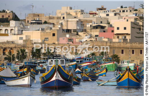 Boats at port. - © Philip Plisson / Plisson La Trinité / AA11727 - Photo Galleries - Malta
