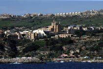 L'île de Gozo. © Philip Plisson / Plisson La Trinité / AA11729 - Nos reportages photos - Ville