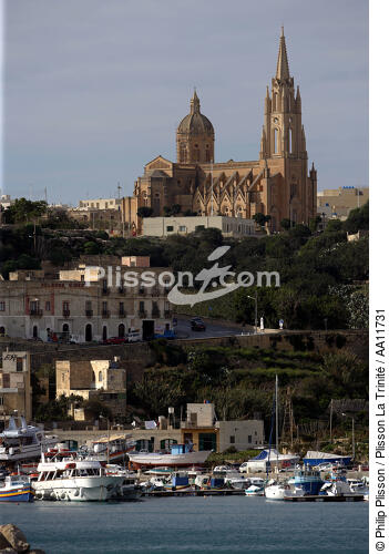 L'île de Gozo. - © Philip Plisson / Plisson La Trinité / AA11731 - Nos reportages photos - Ville