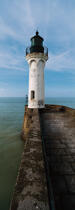 St Valery en Caux lighthouse. © Philip Plisson / Plisson La Trinité / AA11755 - Photo Galleries - Breakwater