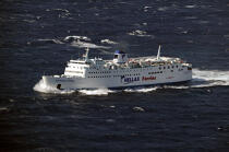 Ferry en Grèce. © Philip Plisson / Plisson La Trinité / AA11763 - Nos reportages photos - Ferry
