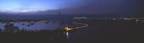 Newport by night. © Guillaume Plisson / Plisson La Trinité / AA11775 - Photo Galleries - Suspended bridge
